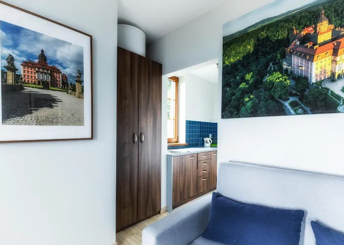 منزل للإقامة Monte Cuma Uroczysko Pod Zamkiem Grodziec