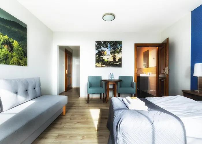 منزل للإقامة Monte Cuma Uroczysko Pod Zamkiem Grodziec Zagrodno